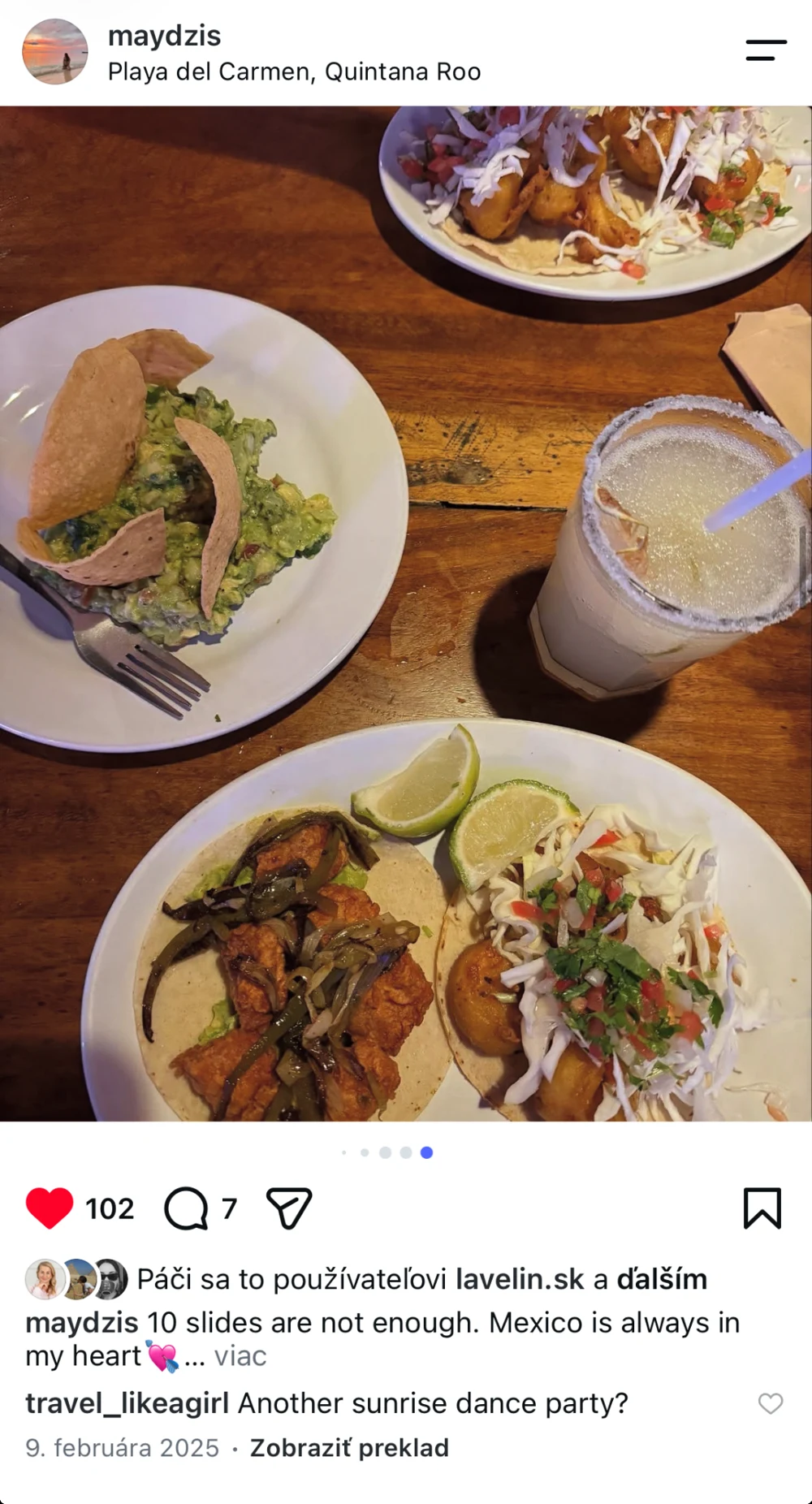 Príspevok @maydzis z Mexika: Playa del Carmen